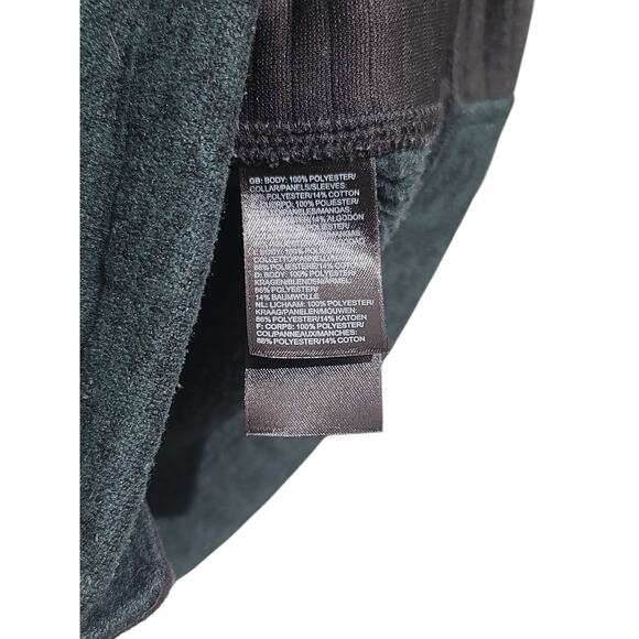 The North Face Indi Green Black Full Zip Fleece Jacket Size Small - Picture 5 of 6